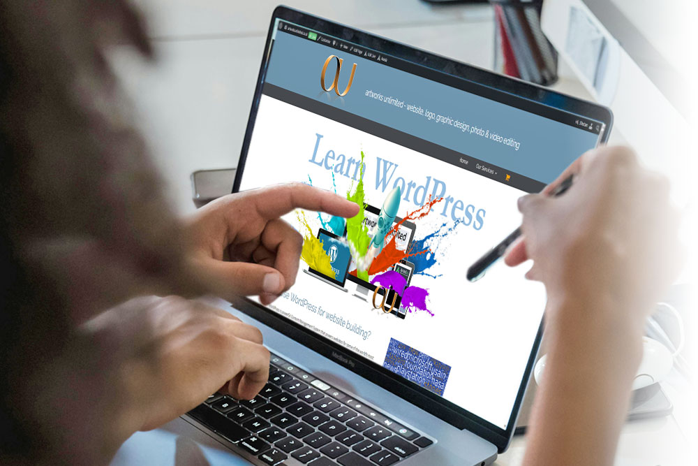 learn-wp-student1 teaching WordPress in Worcestershire