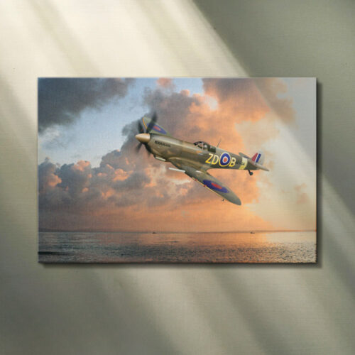 Spitfire Homecoming 24"x36" canvas